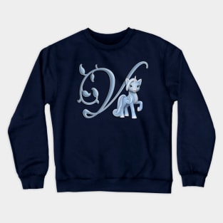 Monogram V Custom Unicorn Crewneck Sweatshirt